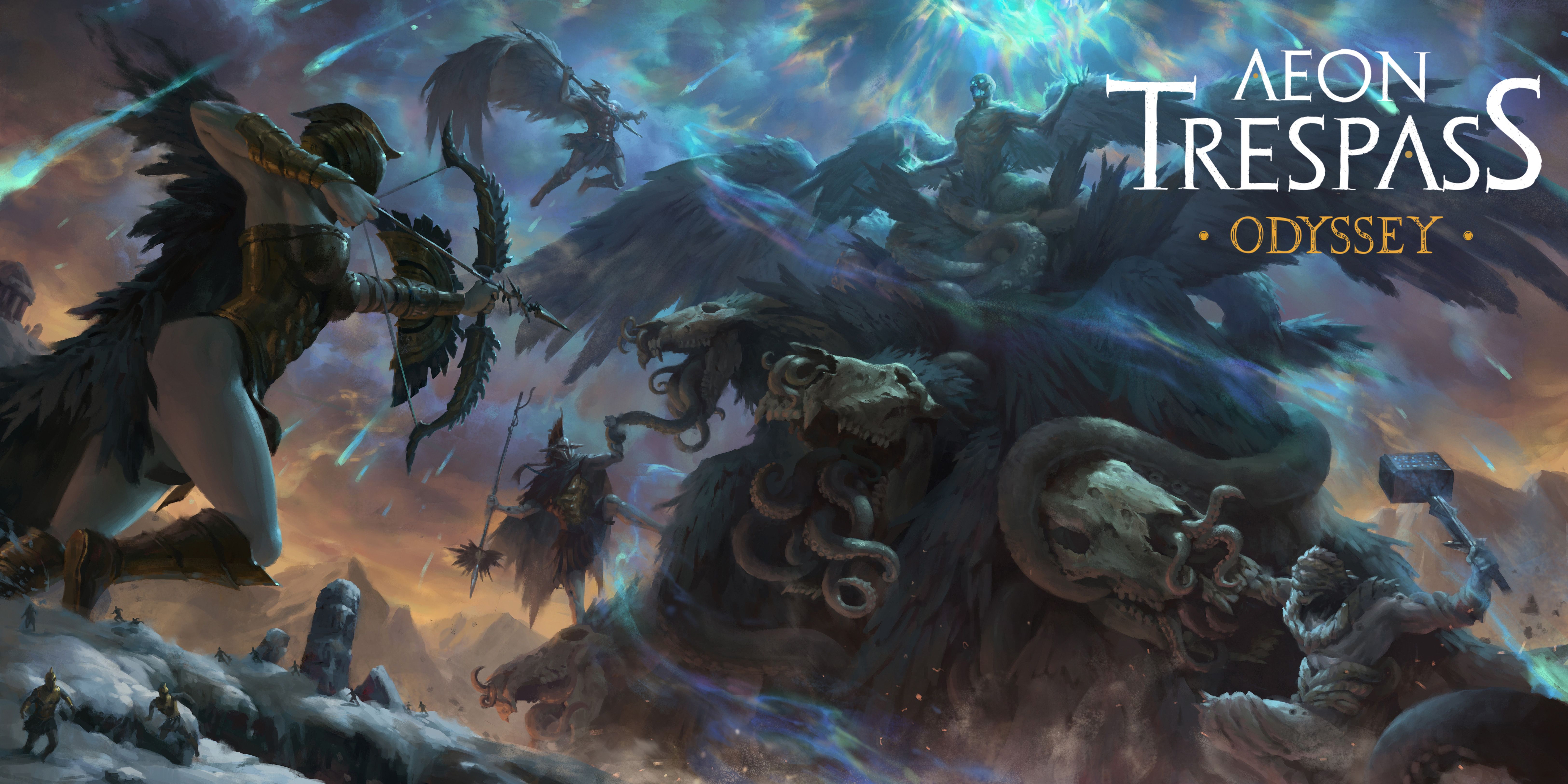 Aeon Trespass: Odyssey board game box front