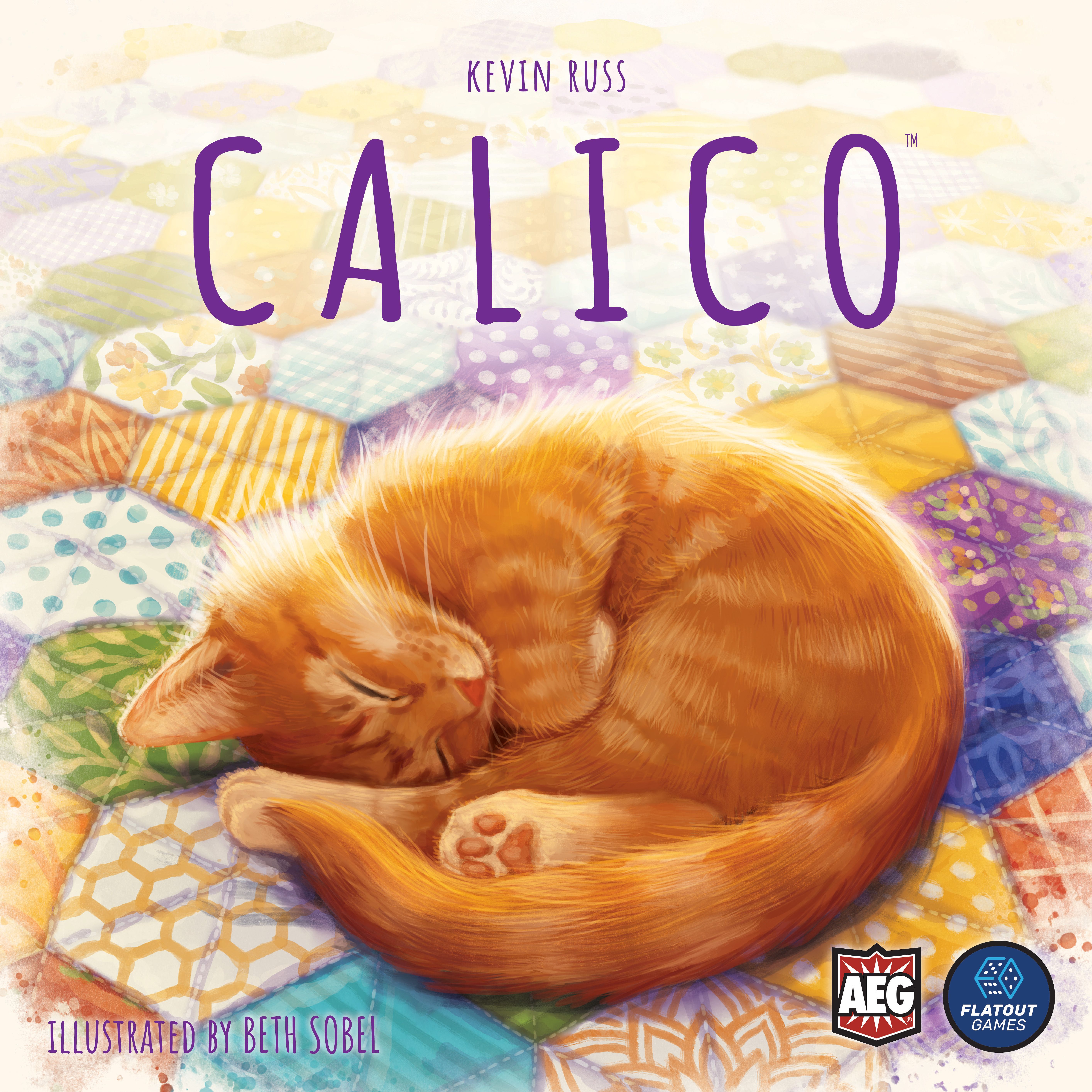 Calico board game box front