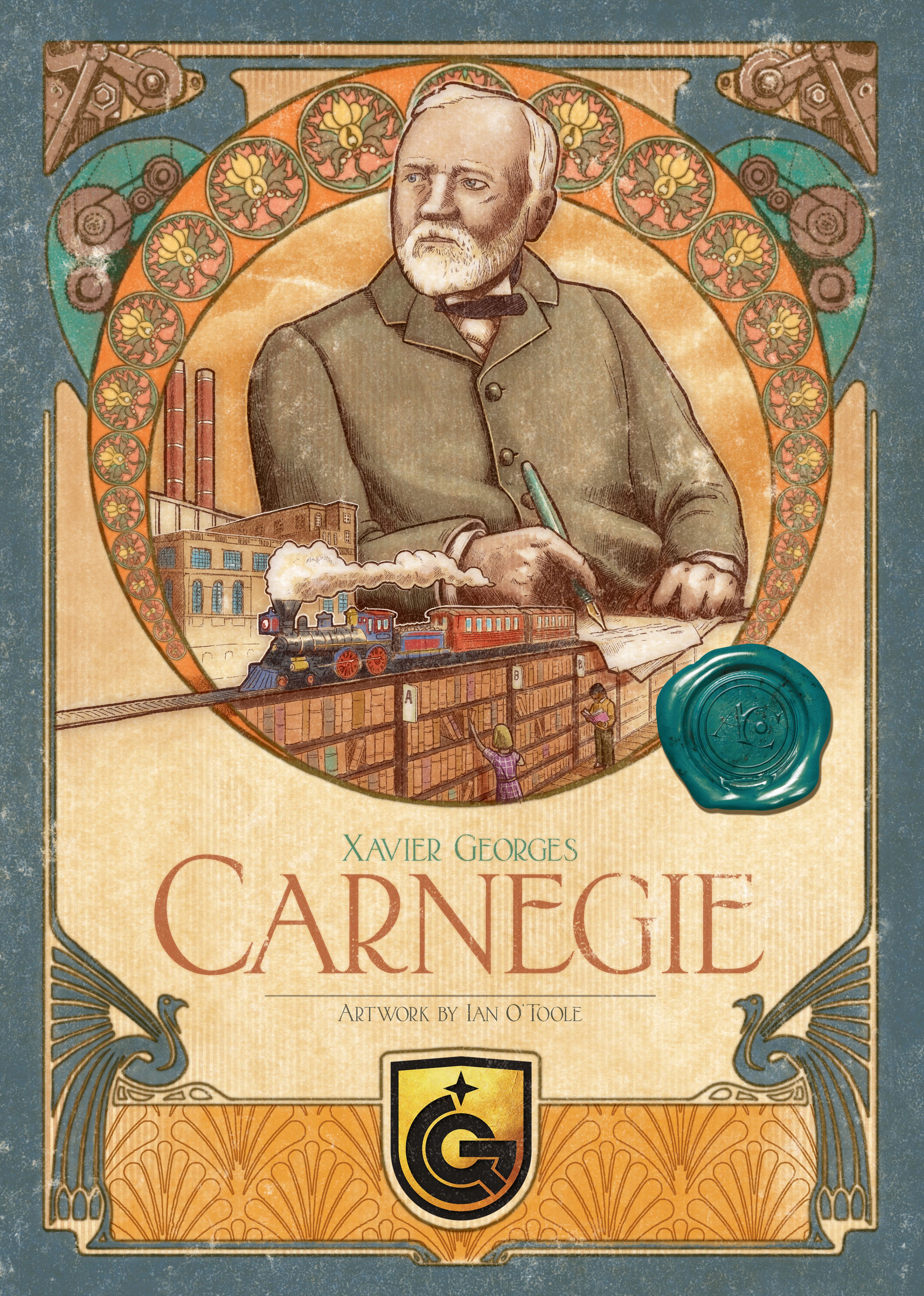 Carnegie board game box front