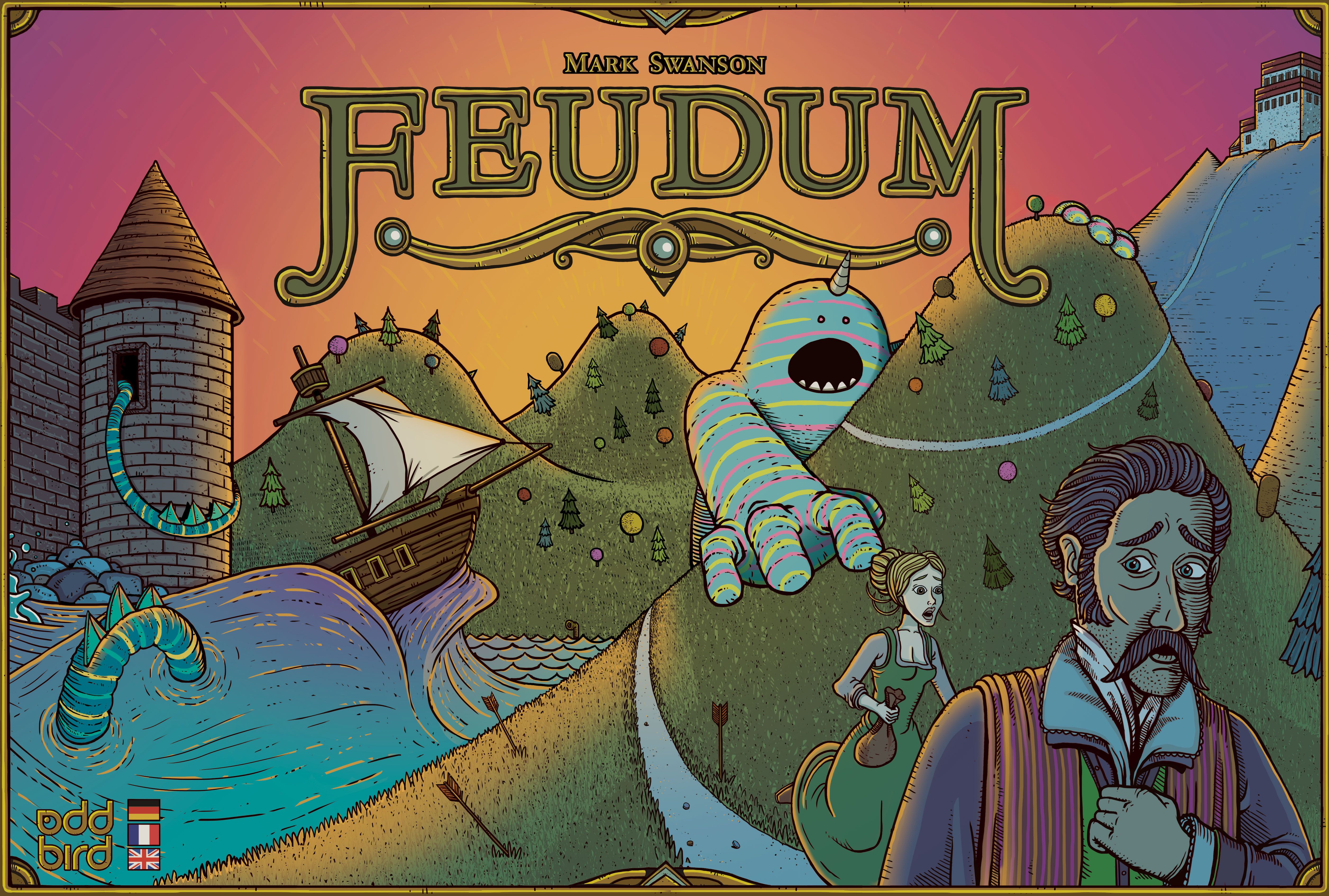 Feudum board game box front