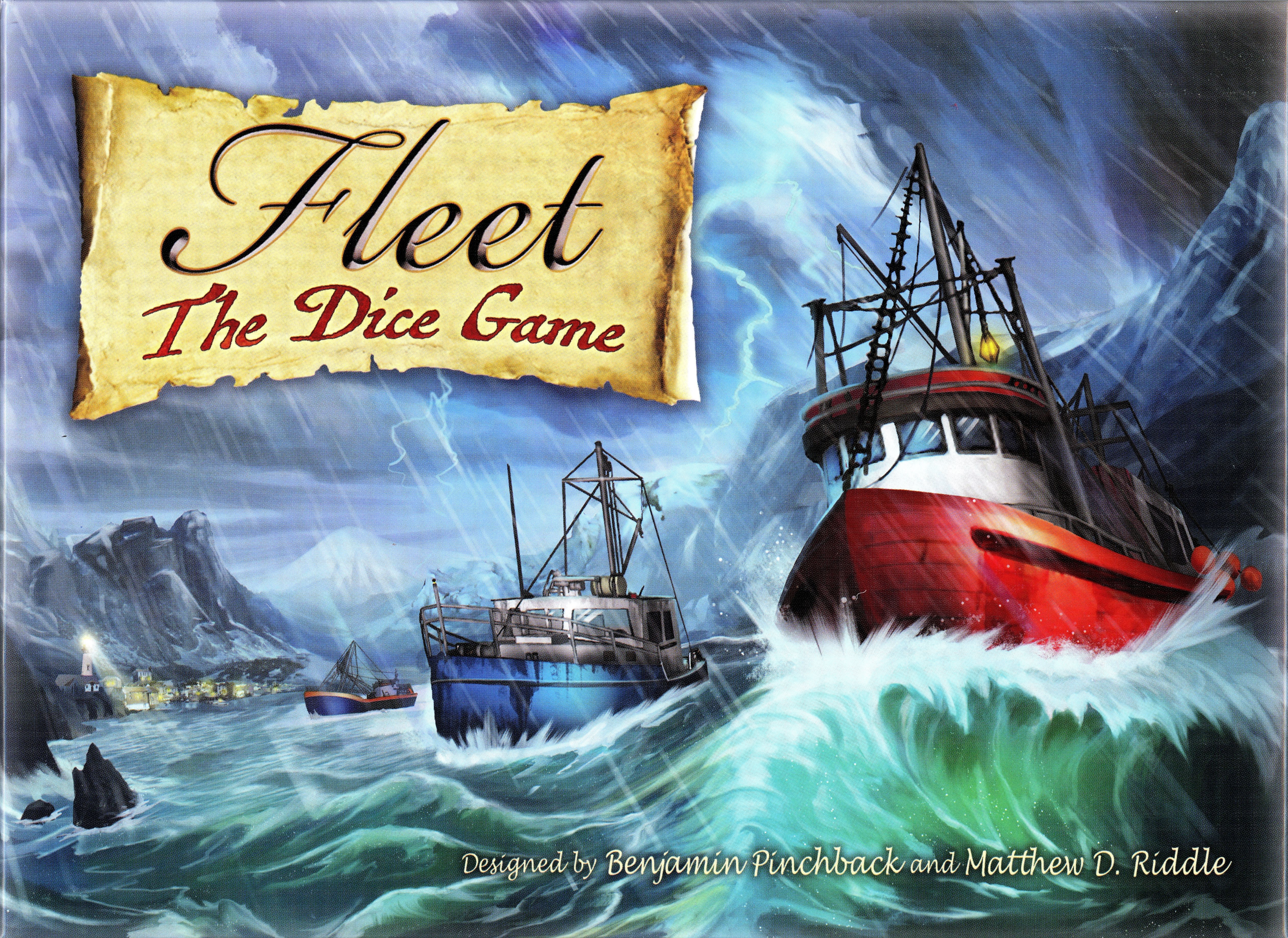 Fleet: The Dice Game board game box front