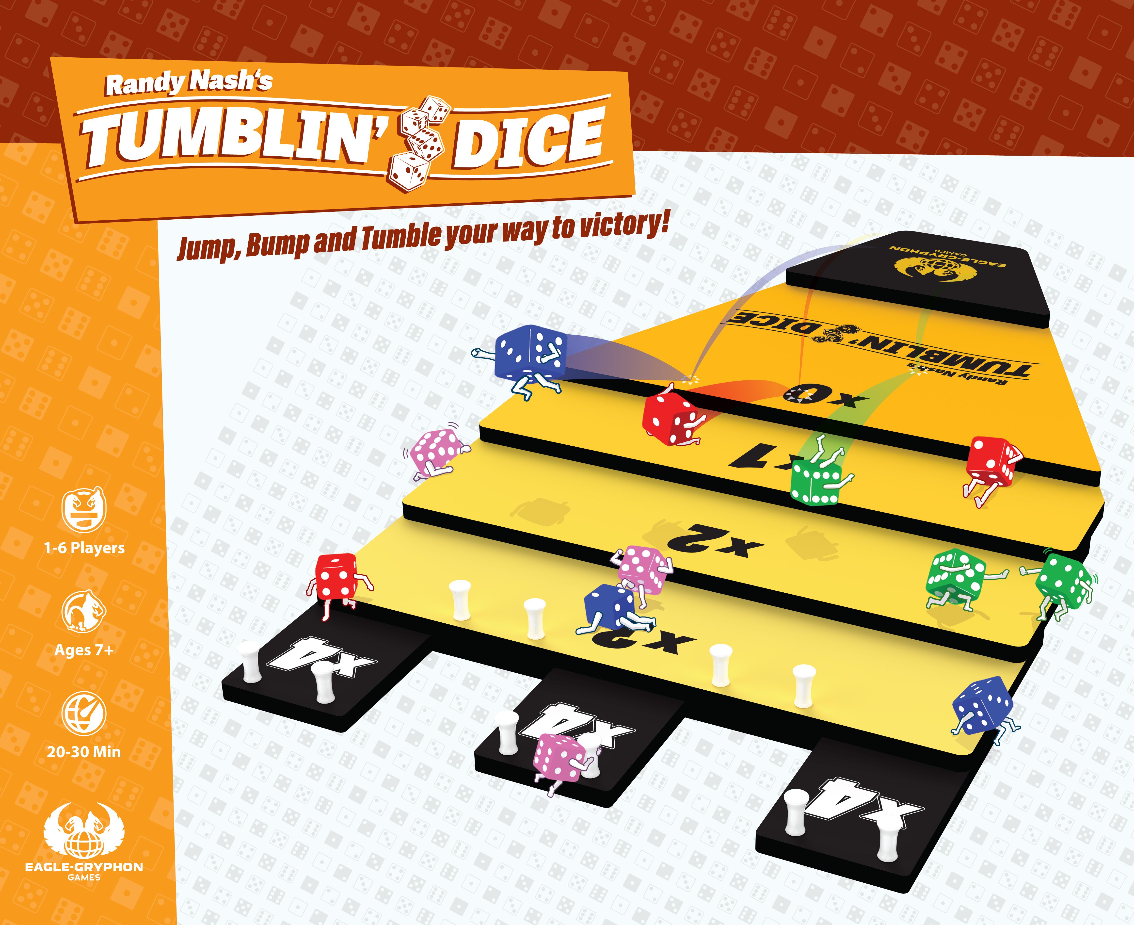 Tumblin' Dice board game box front