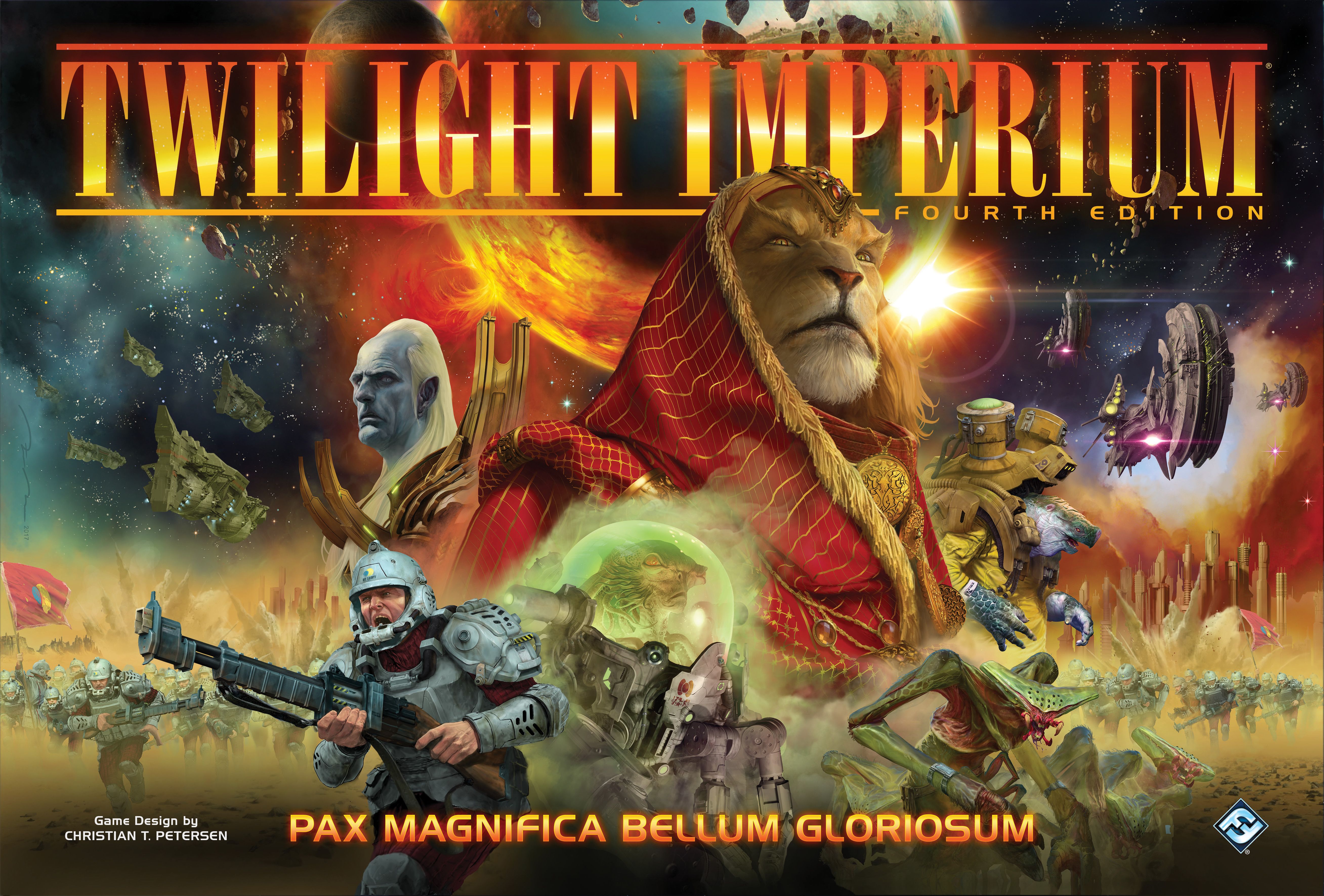 Twilight Imperium: Fourth Edition board game box front