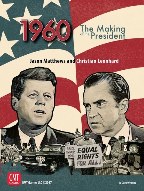 1960: The Making of the President board game box front