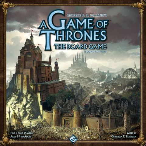 A Game of Thrones: The Board Game (Second Edition) board game box front