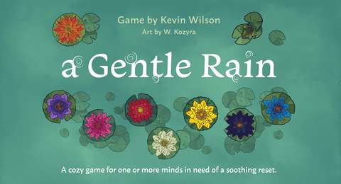A Gentle Rain board game box front