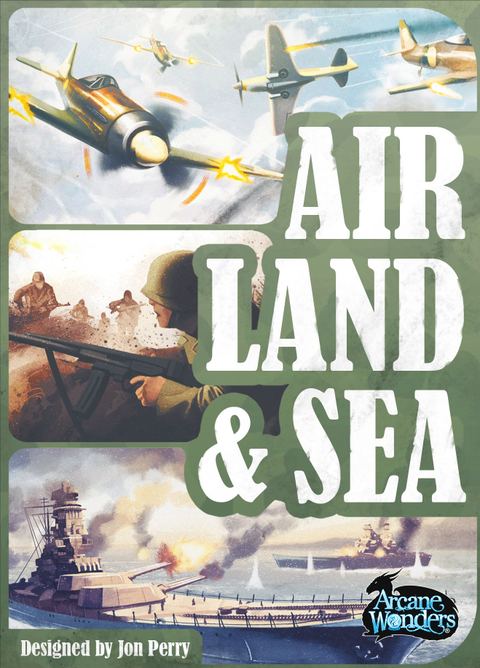 Air, Land, & Sea board game box front