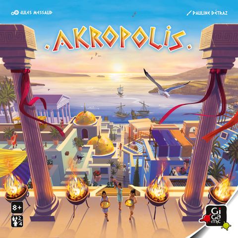 Akropolis board game box front
