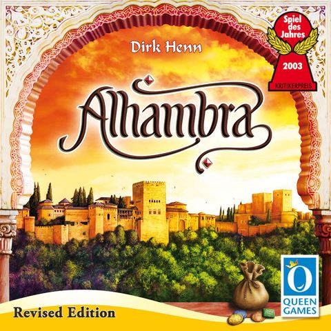 Alhambra board game box front