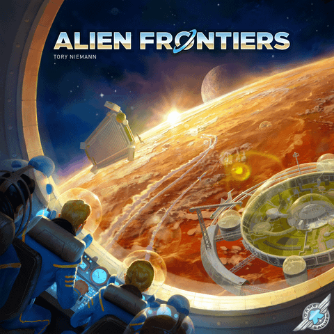 Alien Frontiers board game box front