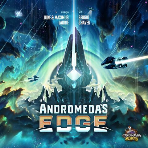 Andromeda's Edge board game box front
