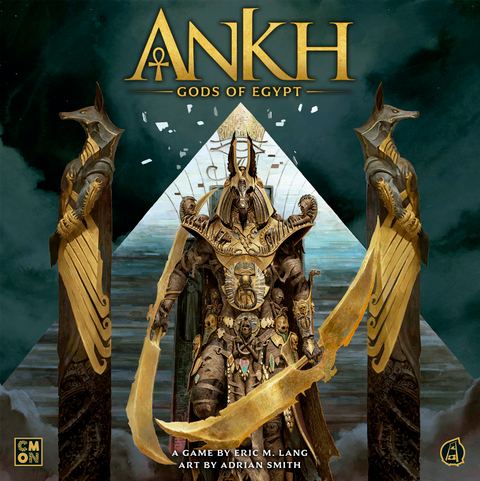 Ankh: Gods of Egypt board game box front