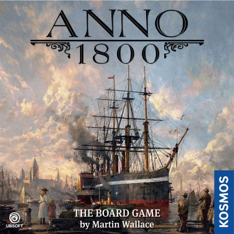Anno 1800: The Board Game board game box front