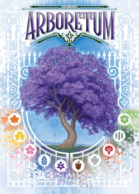 Arboretum board game box front
