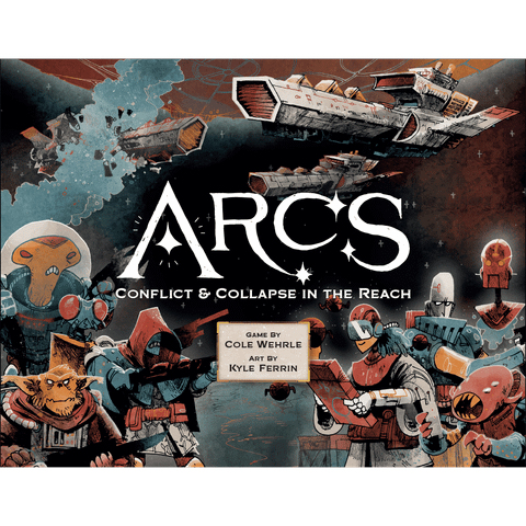 Arcs board game box front
