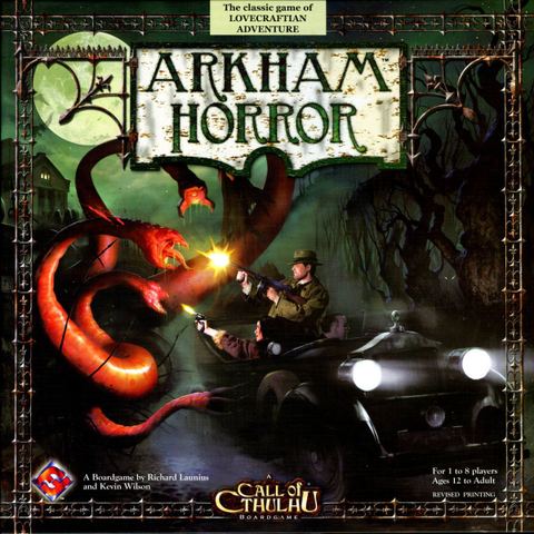 Arkham Horror board game box front