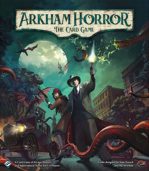 Arkham Horror: The Card Game (Revised Core Set) board game box front