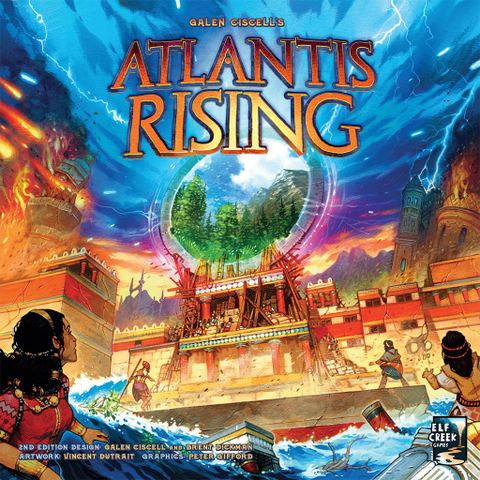 Atlantis Rising (Second Edition) board game box front