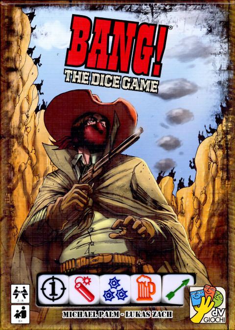BANG! The Dice Game board game box front