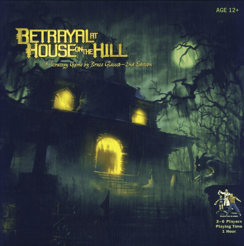 Betrayal at House on the Hill board game box front