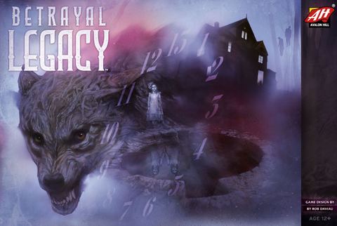 Betrayal Legacy board game box front
