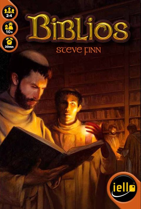 Biblios board game box front