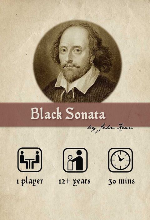 Black Sonata board game box front