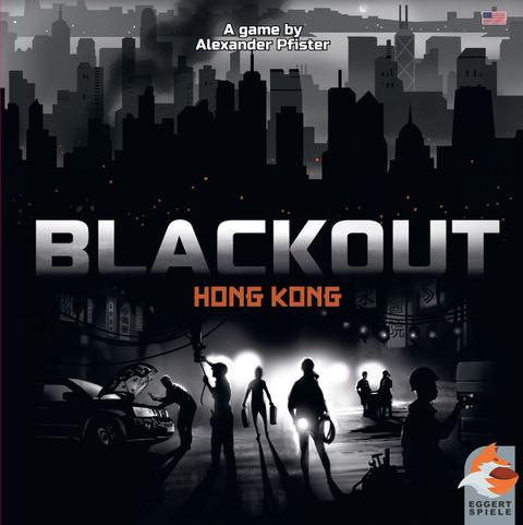 Blackout: Hong Kong board game box front