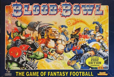 Blood Bowl: Living Rulebook board game box front
