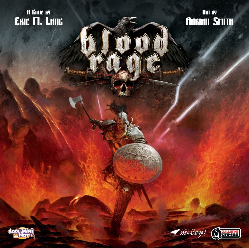 Blood Rage board game box front