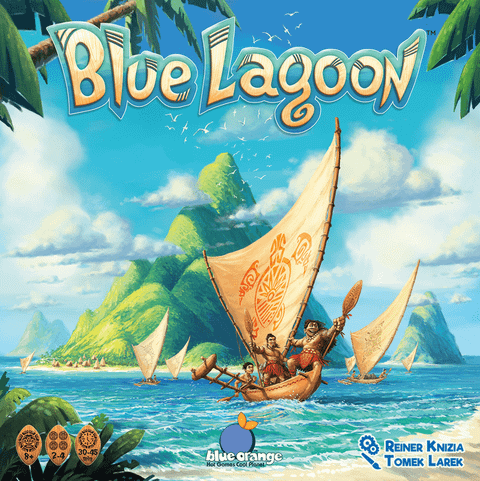 Blue Lagoon board game box front