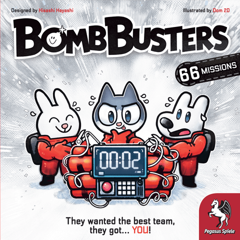 Bomb Busters board game box front