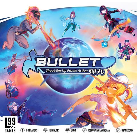 Bullet♥︎ board game box front