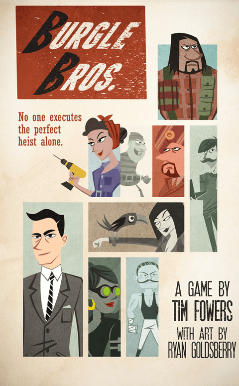 Burgle Bros. board game box front