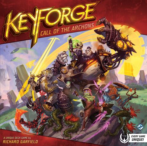 KeyForge: Call of the Archons board game box front