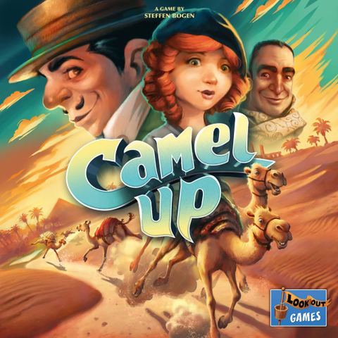 Camel Up (Second Edition) board game box front