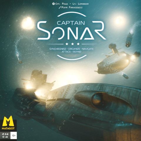 Captain Sonar board game box front