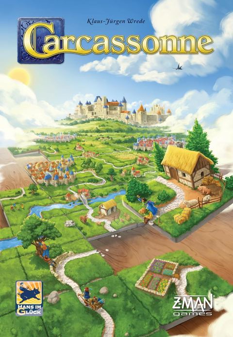 Carcassonne board game box front