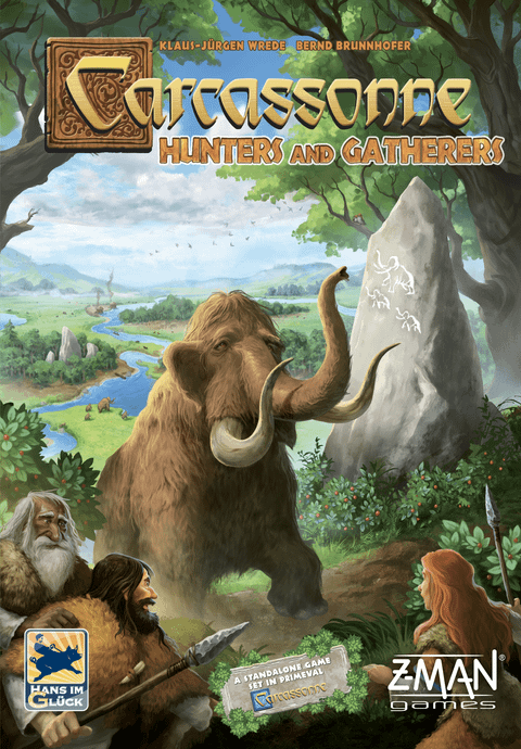 Carcassonne: Hunters and Gatherers board game box front