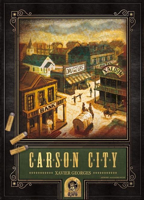 Carson City board game box front