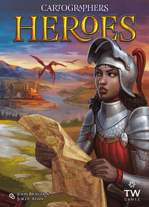 Cartographers Heroes board game box front