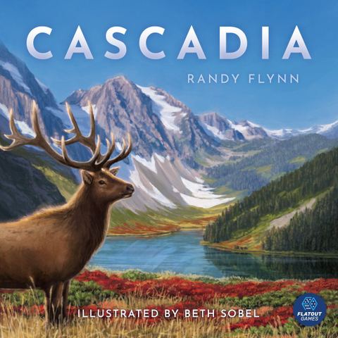 Cascadia board game box front