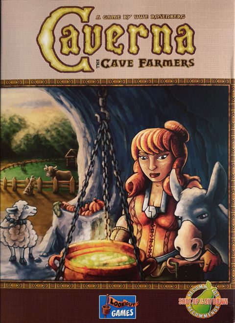 Caverna: The Cave Farmers board game box front