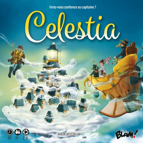 Celestia board game box front
