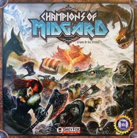 Champions of Midgard board game box front