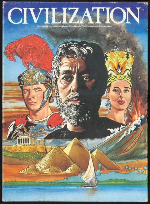Civilization board game box front