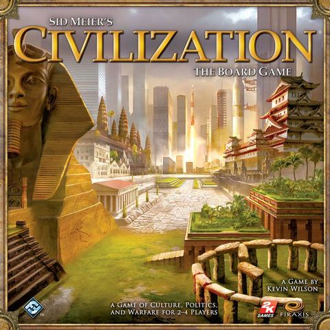 Sid Meier's Civilization: The Board Game board game box front