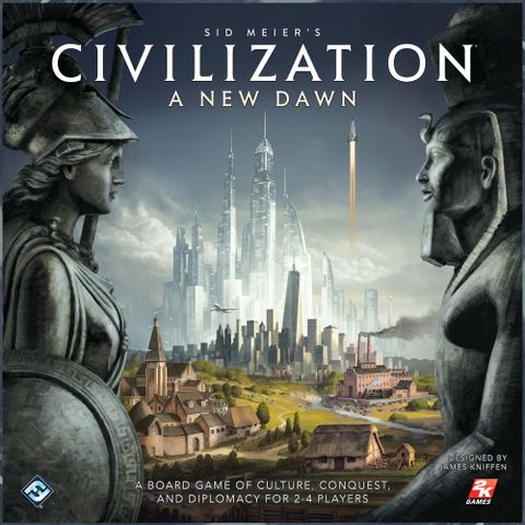Civilization: A New Dawn board game box front