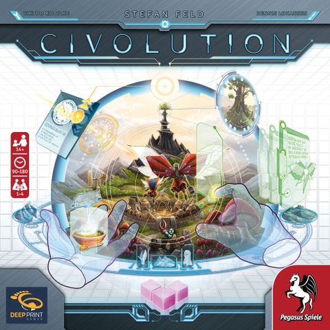 Civolution board game box front