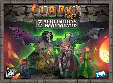 Clank! Legacy: Acquisitions Incorporated board game box front